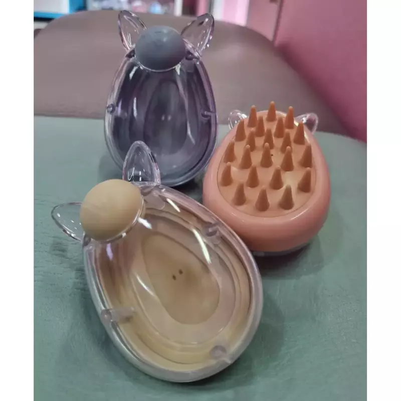 MASAJEADOR CAPILAR TRANPARENTE