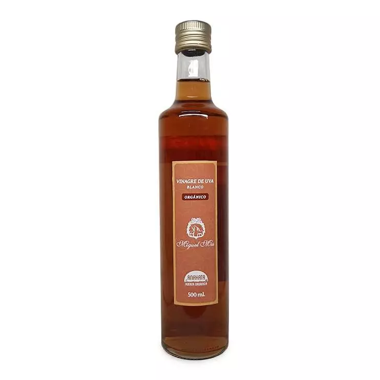 Vinagre de uva blanco org x 500ML