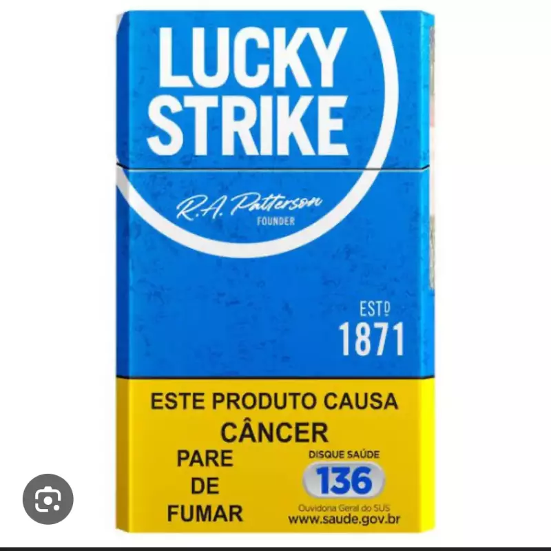 Cigarro Lucky strike Azul global