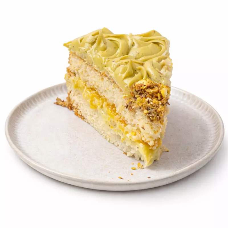 Pistachio Cake - Fatia