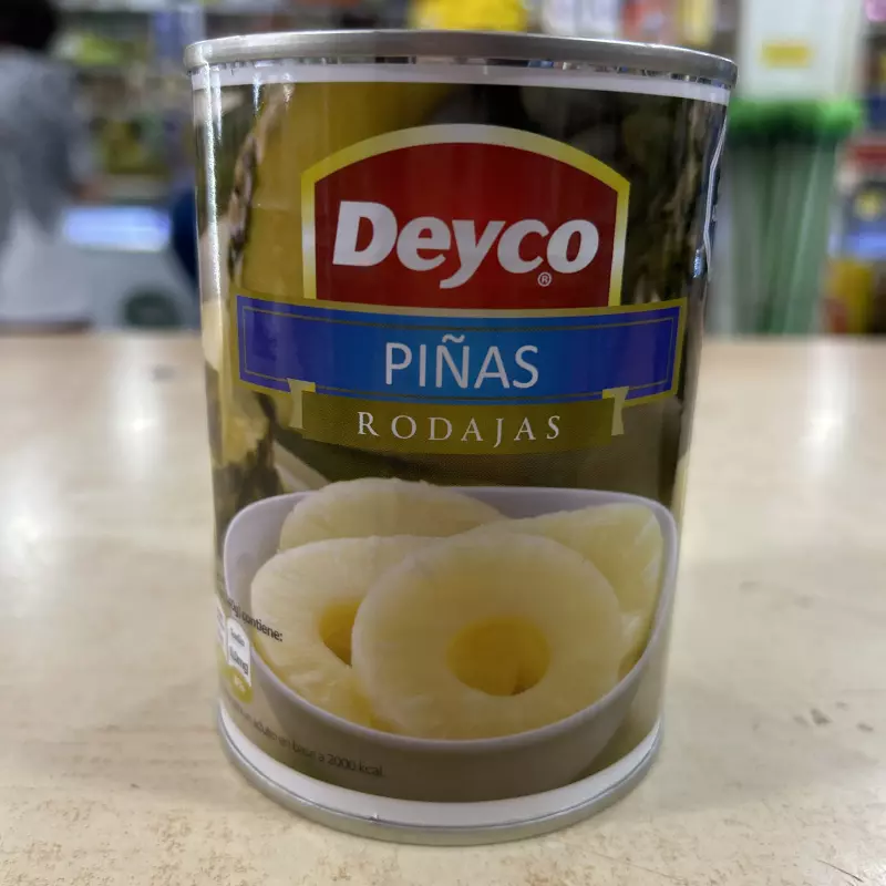 Piñas en rodaja deyco 565grs