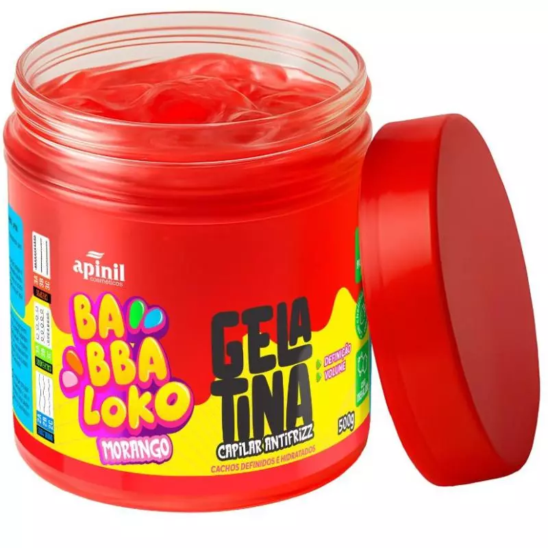 GELATINA CAPILAR MORANGO(copy)(copy)