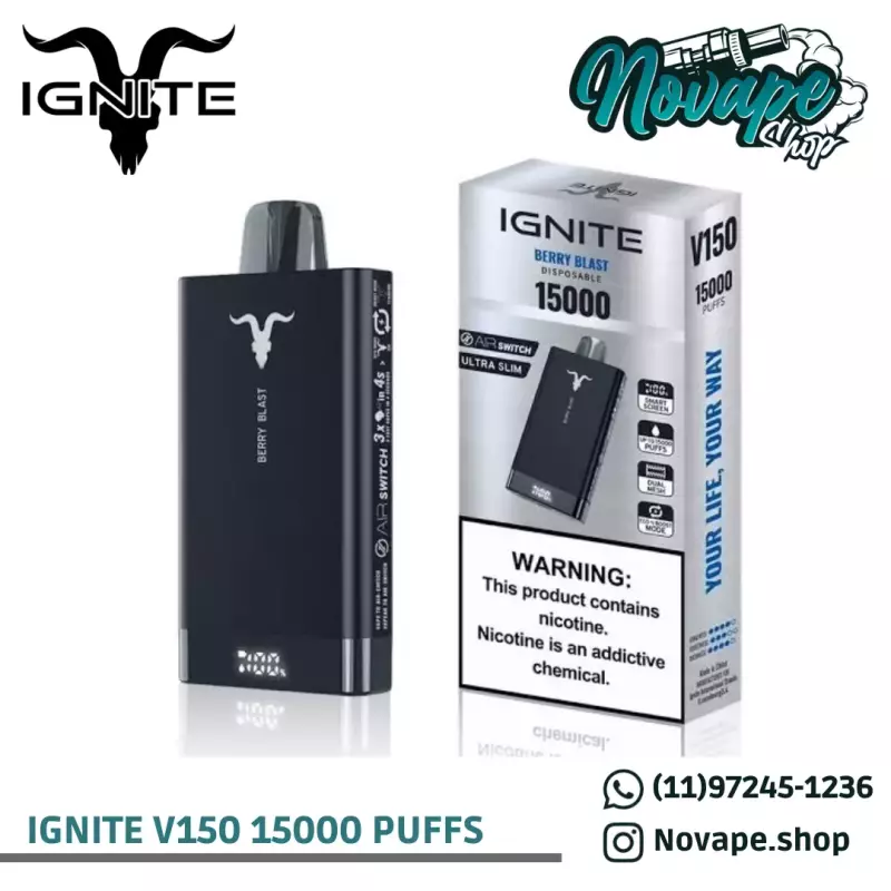 Ignite V150 PRO 15.000 Puffs