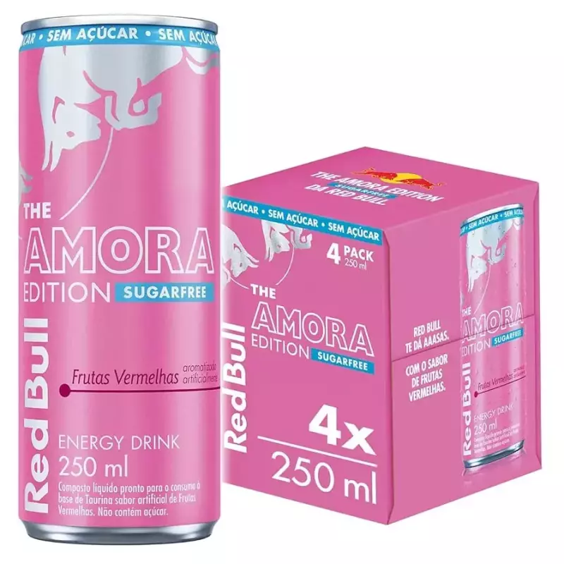 Red Bull S/A Amora Lata 250ml C/4