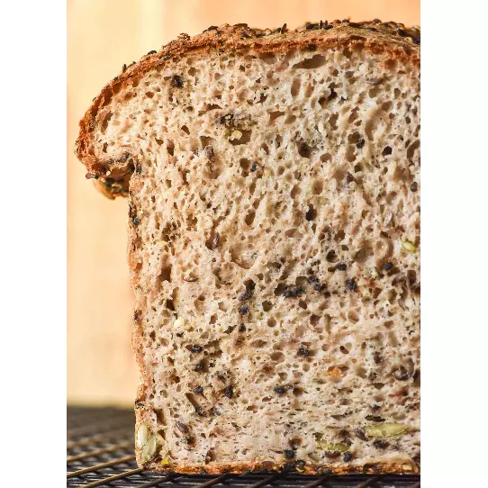 Pan sin gluten con semillas mixtas