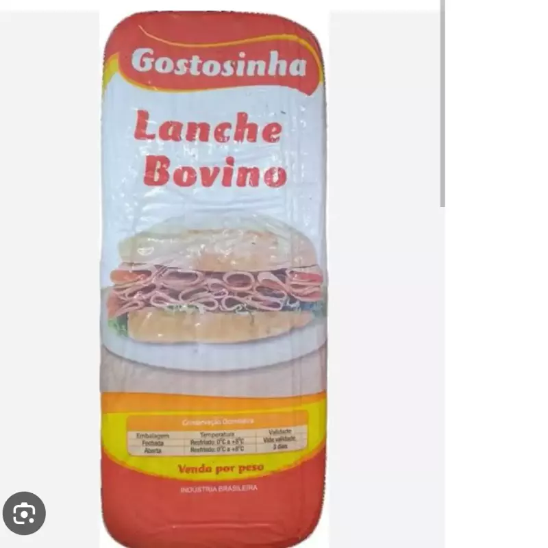 Lanche Gostosinho Fatiado kg