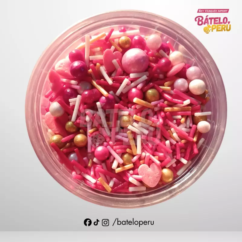 SPRINKLES LOVE PINK GOLD