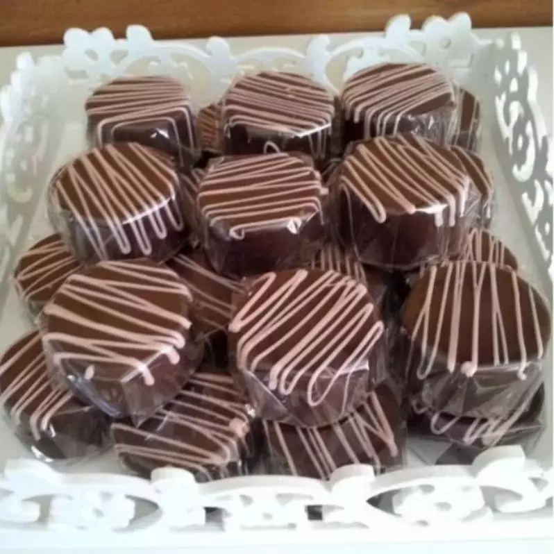 Alfajo de chocolate
