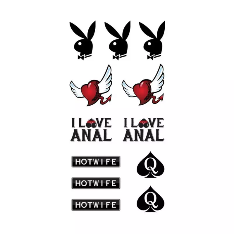 9040 - Tatuagem I Love Anal
