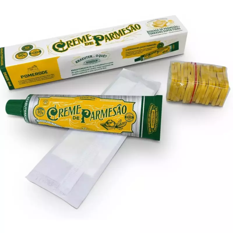 Kit Bisnaga Parmesão Kraeuterkaese