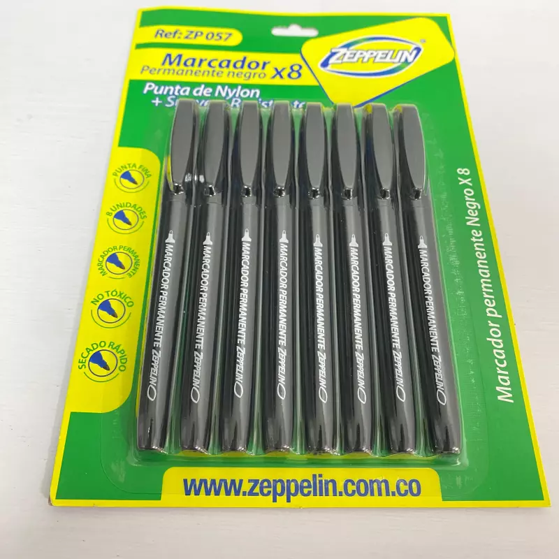 MARCADOR PERMANENTE COLOR NEGRO