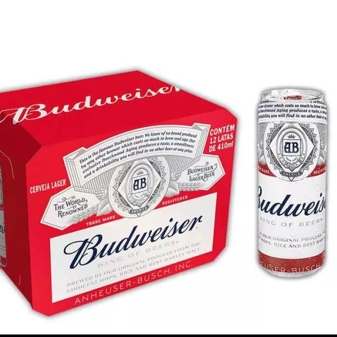 CERVEJA BUDWEISER CX COM 8UN