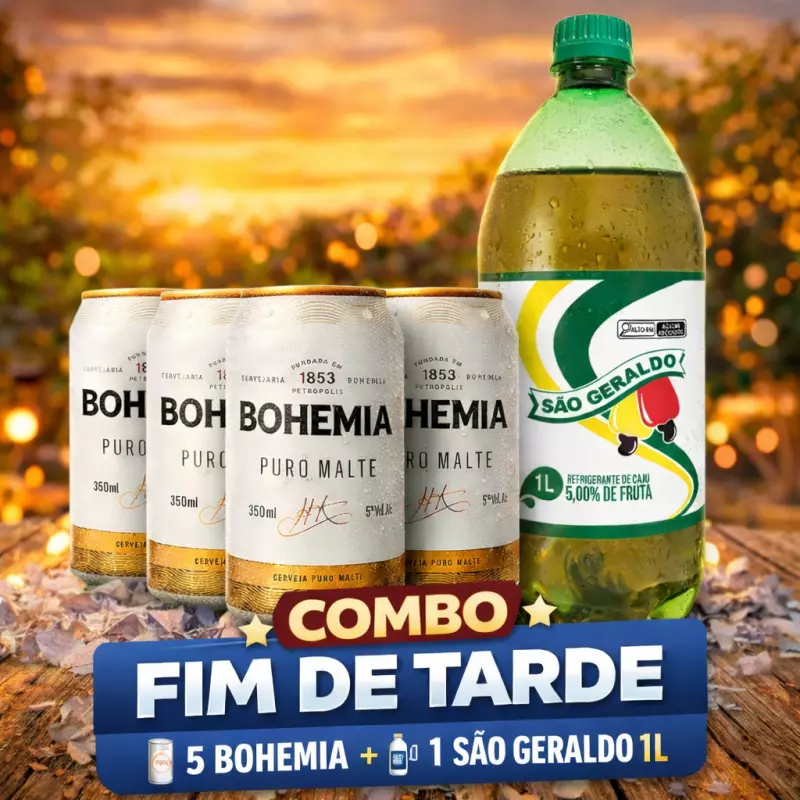 COMBO FIM DE TARDE 😎