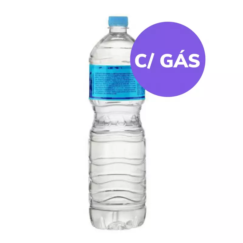 Água mineral Minalba C/Gás 1,5L C/6