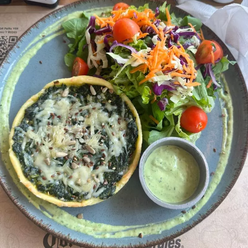 TARTA KETTO DE VERDURAS O JAMON