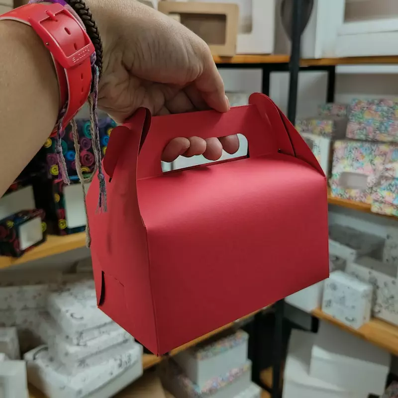 Lonchera Mediana Roja