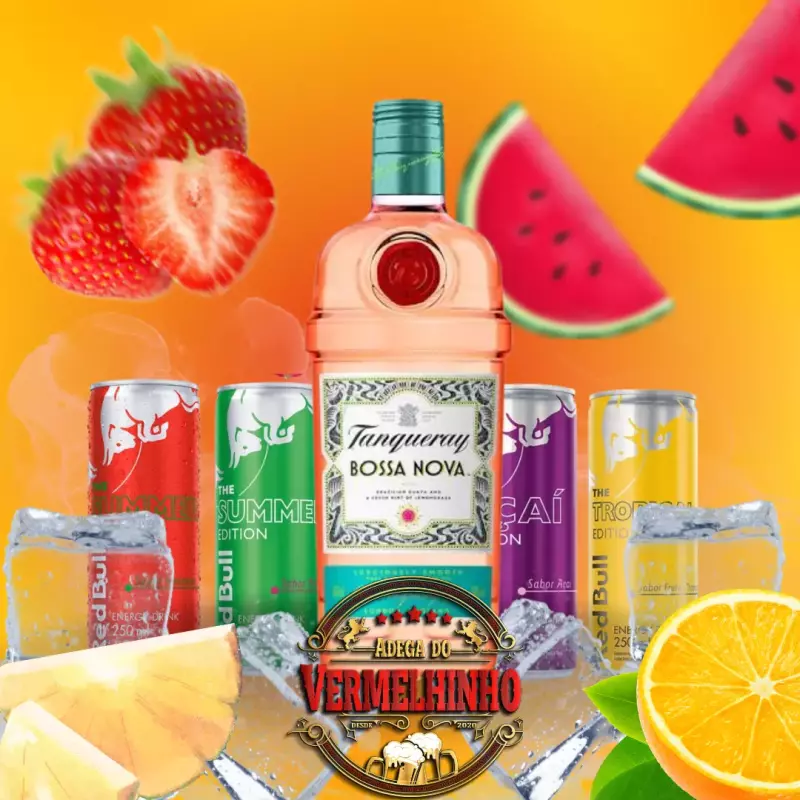 COMBO GIN TANQUERAY BOSSA NOVA C/RED