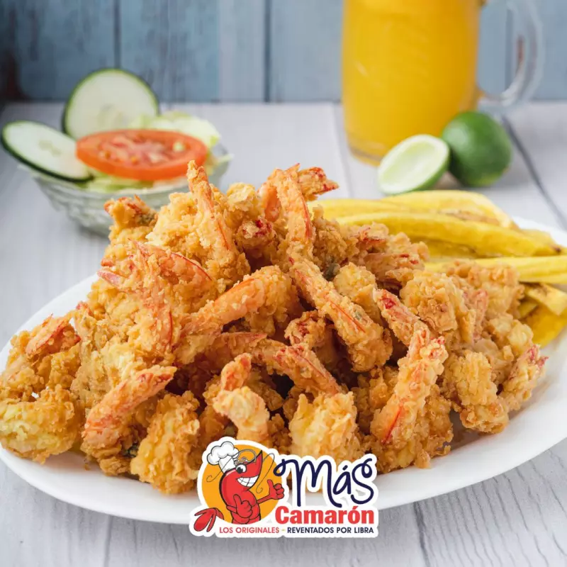1/2 Libra de Camarón Reventado