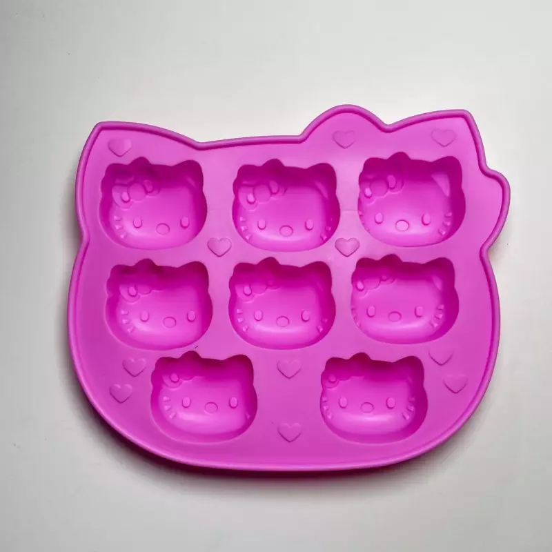 Molde  de silicon de Hello Kitty