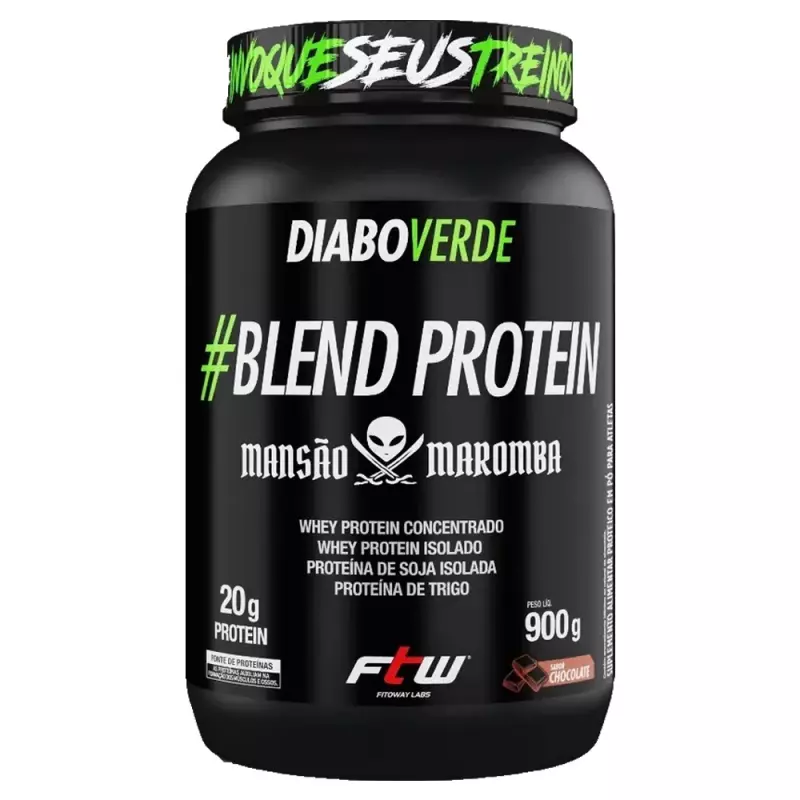 Blend Protein 900g Diabo Verde