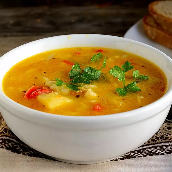 Caldo Legumes Com Frango