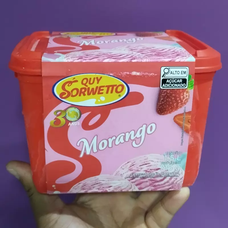 Pote de sorvete 1,5 L