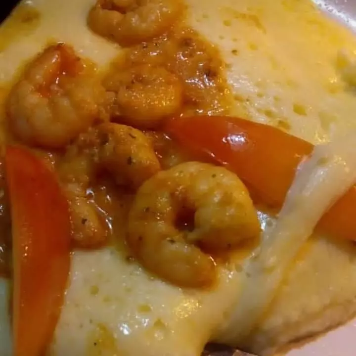 Queijo Coalho c/ Camarão