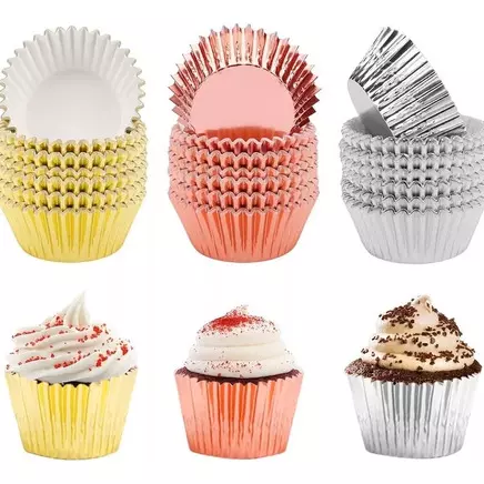 Capacillo Metalizado Dorado,Plateado