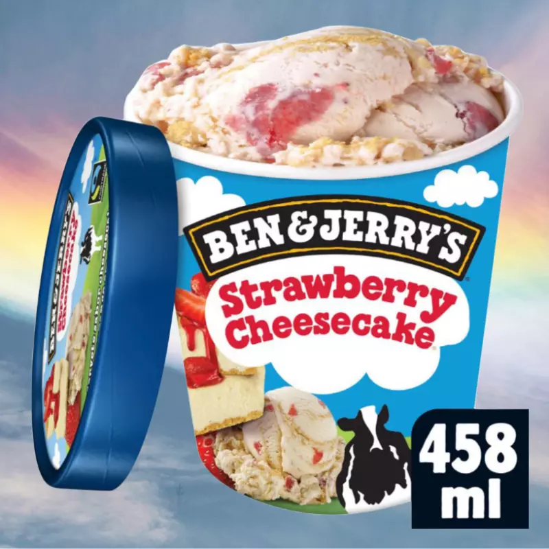 Ben & Jerry's Strawberry Cheesecake