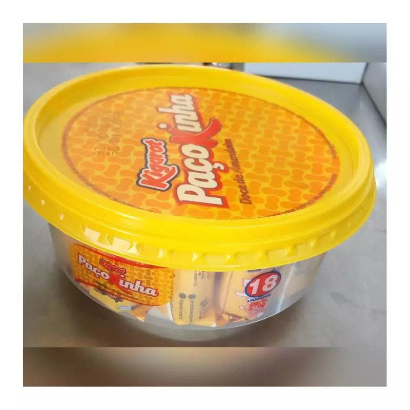 paçoca com 18 unidades