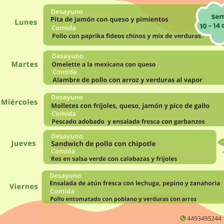 Desayuno