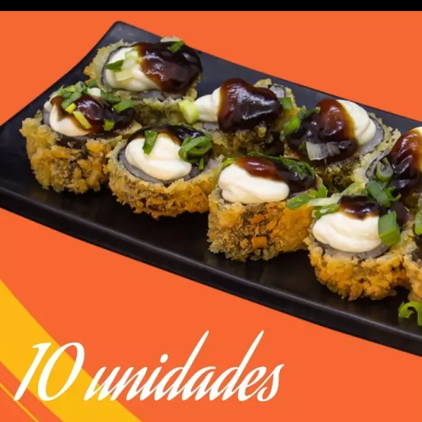 Hot roll salmão 10 unidades