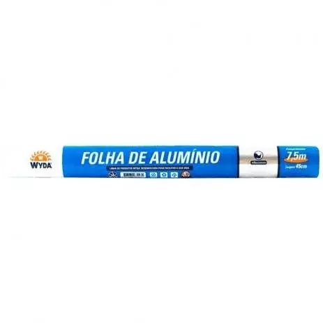 Papel Aluminio 40cmX7,5m un. Grande