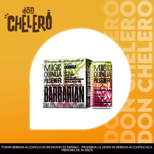 FOUR BARBAR MAGIC QUINUAX269ML LATA