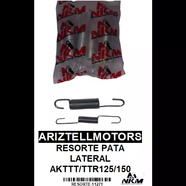 RESORTE PATA LATERAL AKTTT/TTR125/1