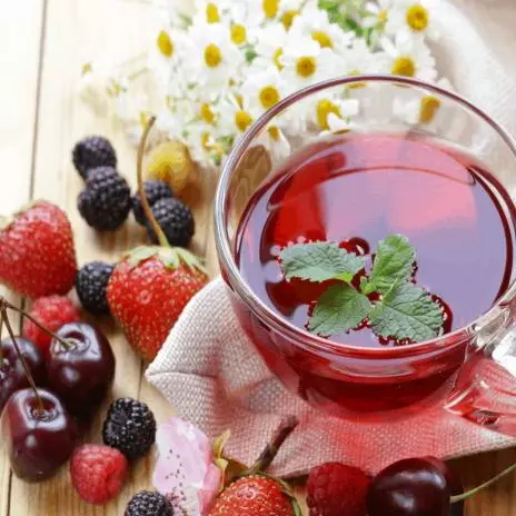 Chá de Frutas Vermelhas