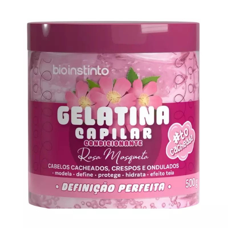 Gelatina Capilar Roda Mosqueta 500g