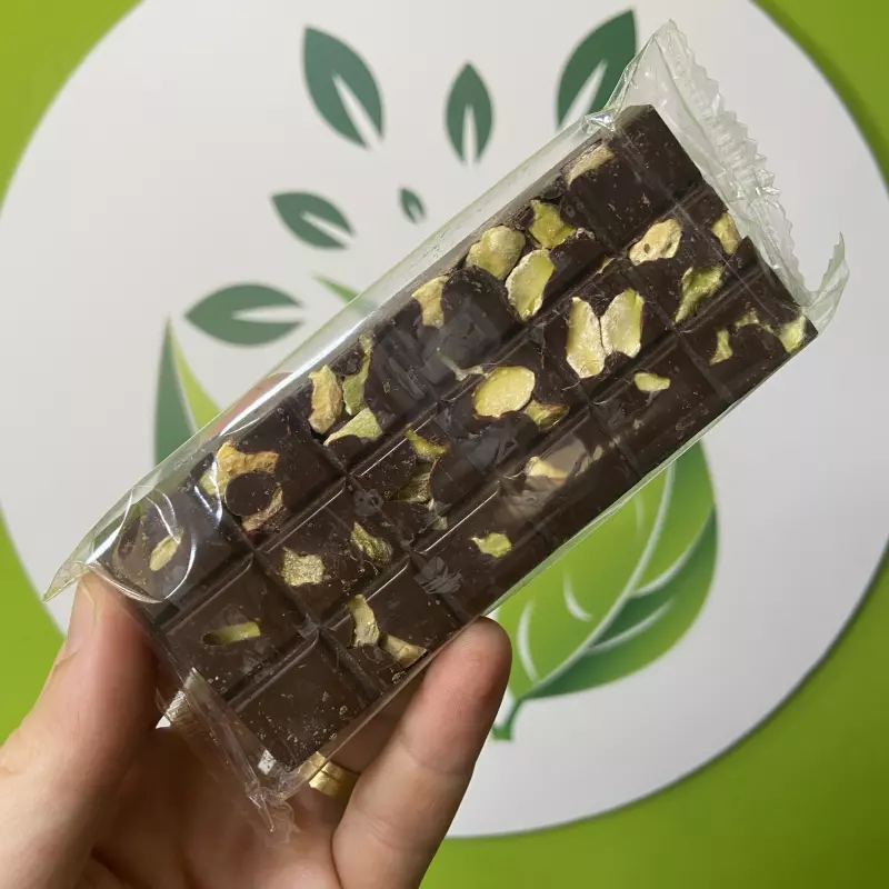 Barrinha pistache 70% zero açúcar