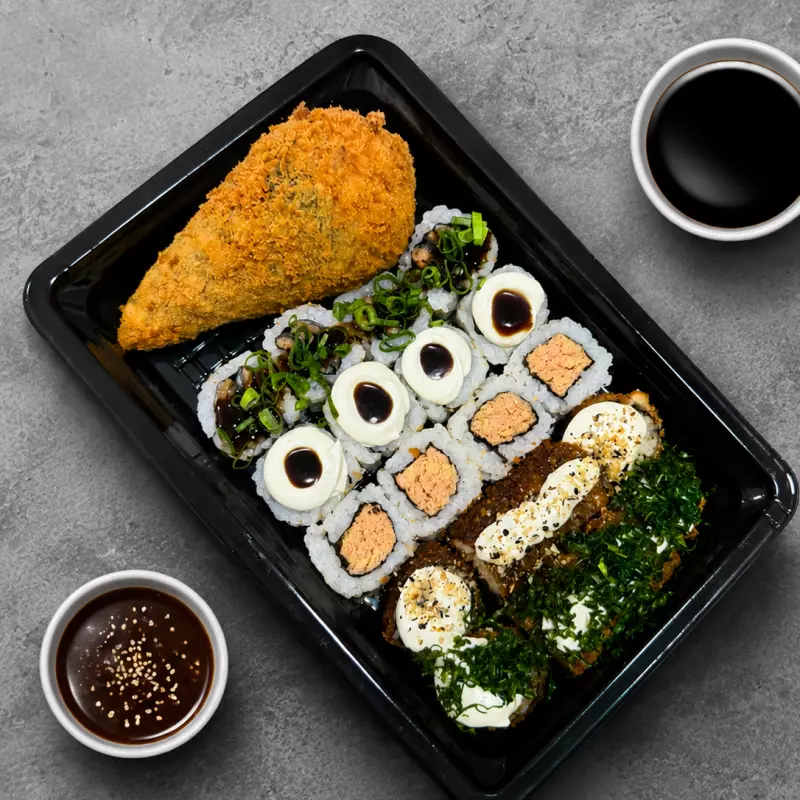 Temaki hot Skin + 22 Peças