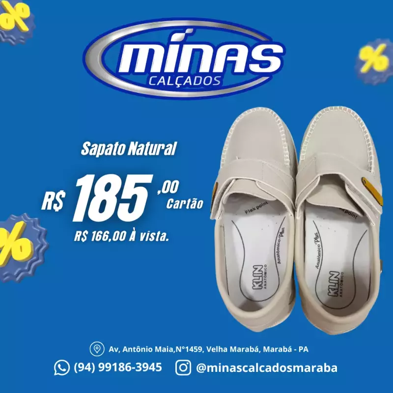 Sapato Natural RF:29601