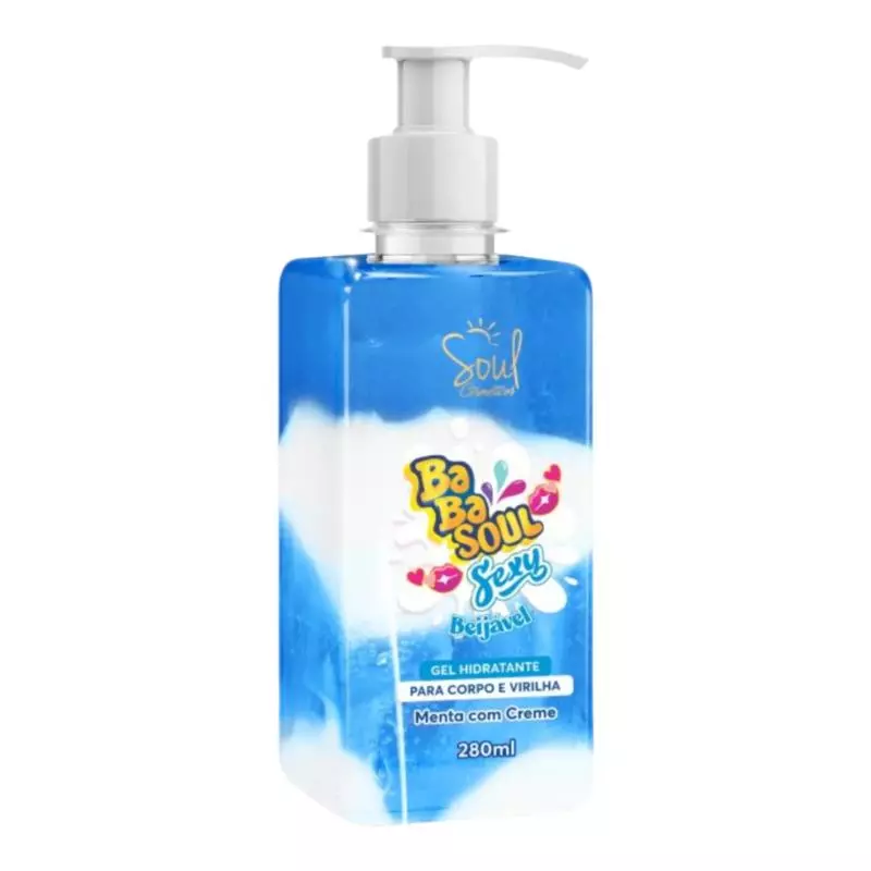 Gel hidratante Menta com creme 280ml