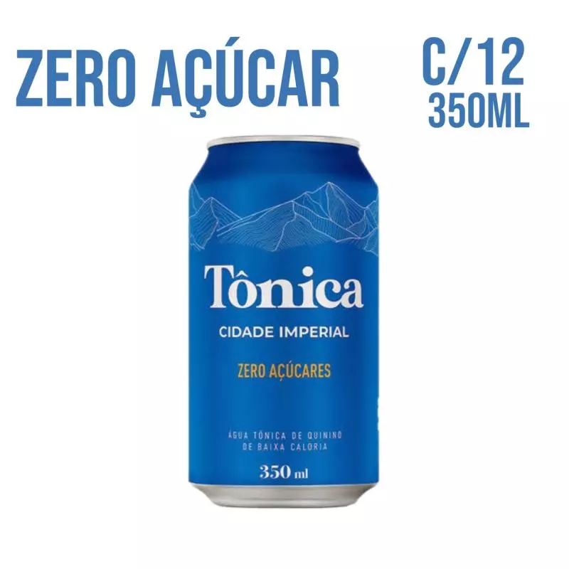 Água tônica Império 350ml C/12 S/A ▫