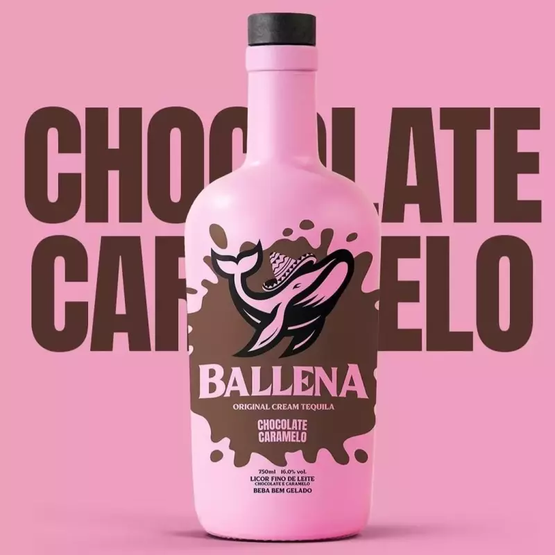 LICOR BALLENA CHOCOLATE E CARAMELO