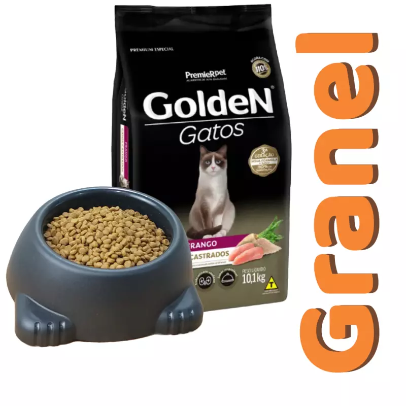 GoldeN Gatos Castrados Frango
