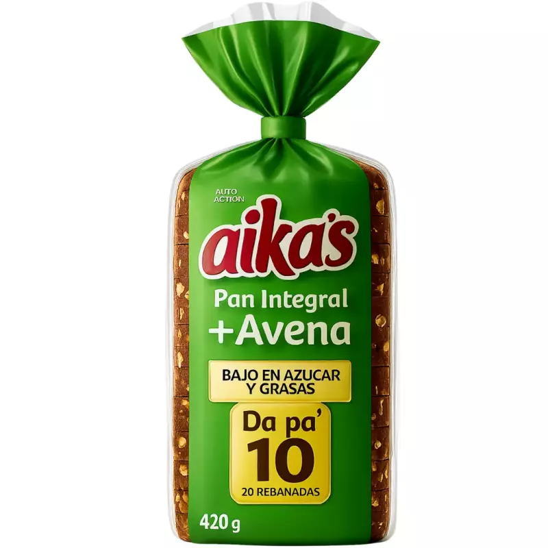 PAN AIKAS  INTEGRAL AVENA  500GR
