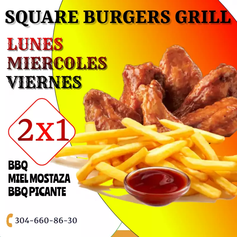 VIERNES 2X1 ALITAS
