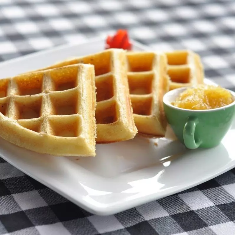 Waffle sencillo