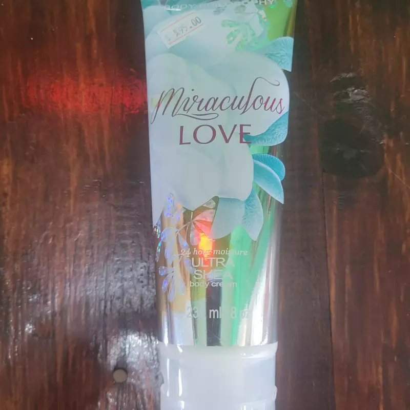 Miraculous love: body cream