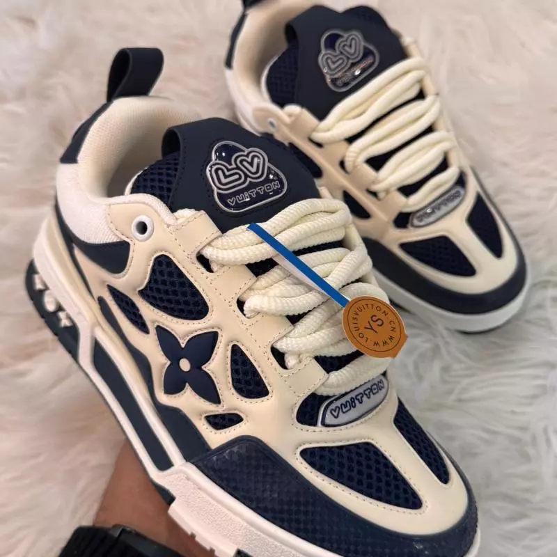 TENIS LOUIS VUITTON SKATE BLUE