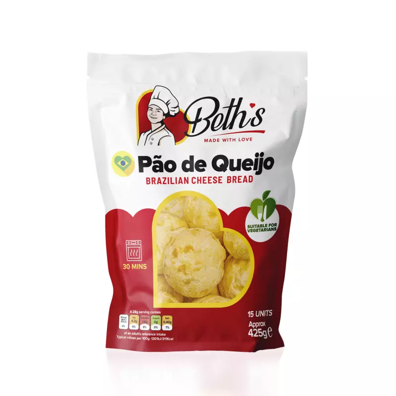 Pão de Queijo Congelado Beth's 15 Un